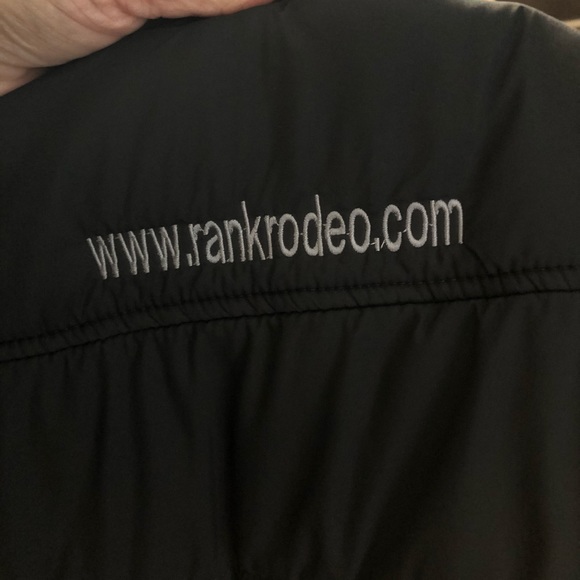 Rank Rodeo Vest men’s size medium black - Picture 2 of 2